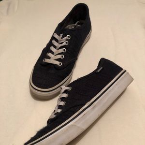 Navy Low Top Vans